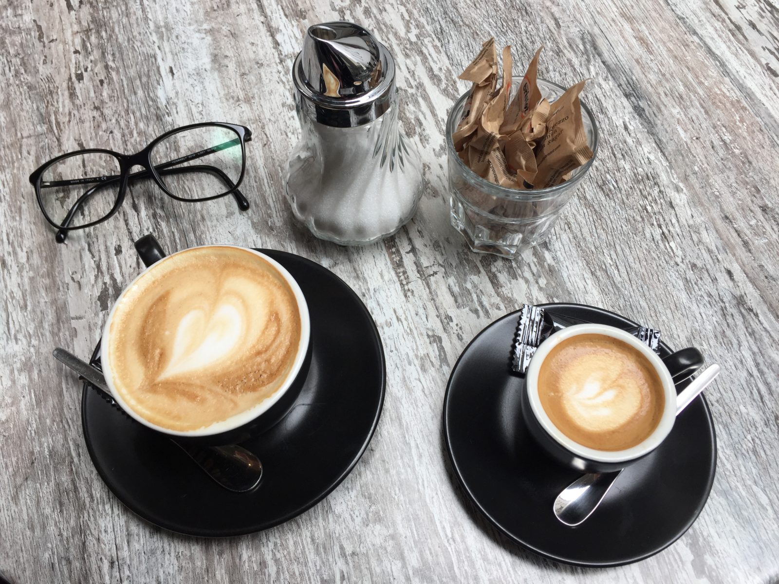 Original italienischer Cappuccino im Il Vicolo