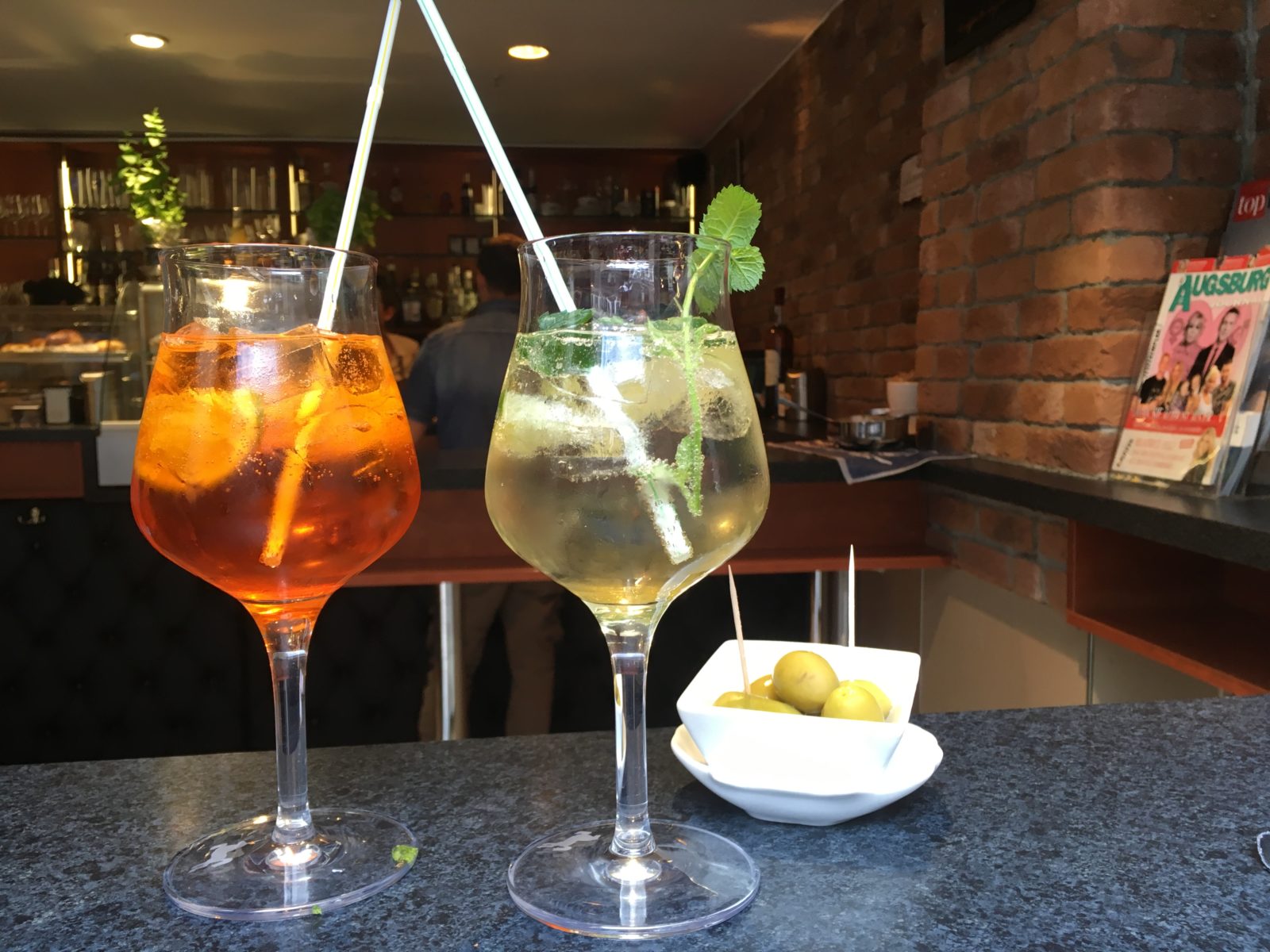 Und am Abend einen Aperitivo - Sehen und gesehen werden