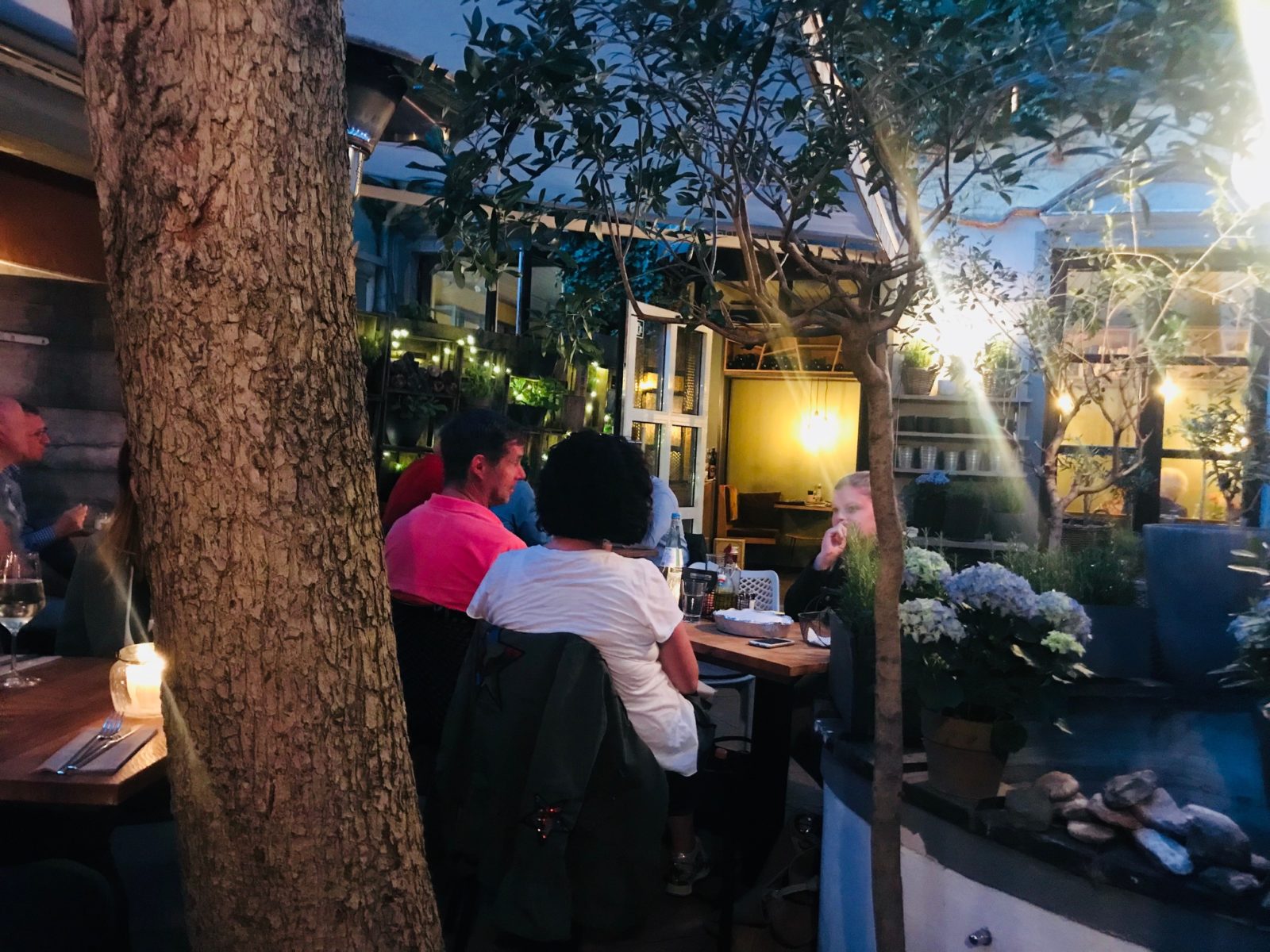 romantischer Innenhof