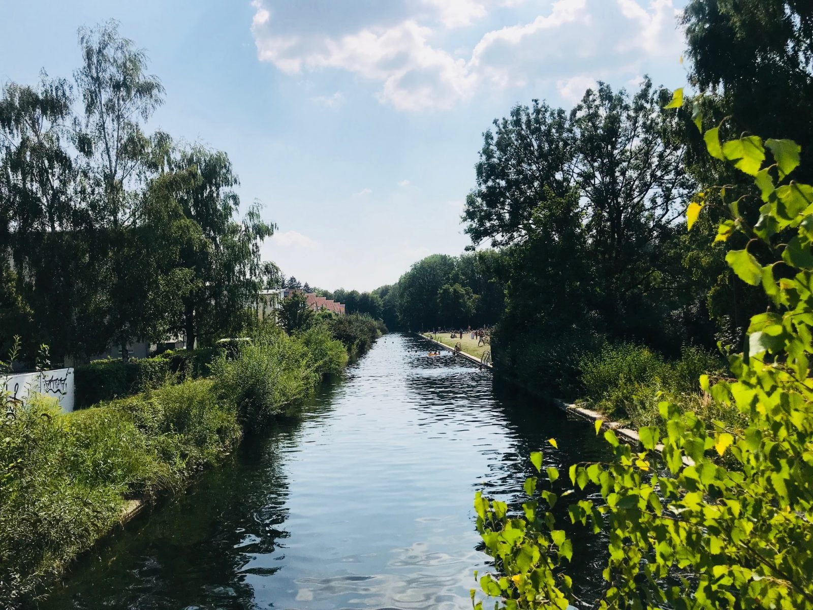 Naturfreibad in Augsburg