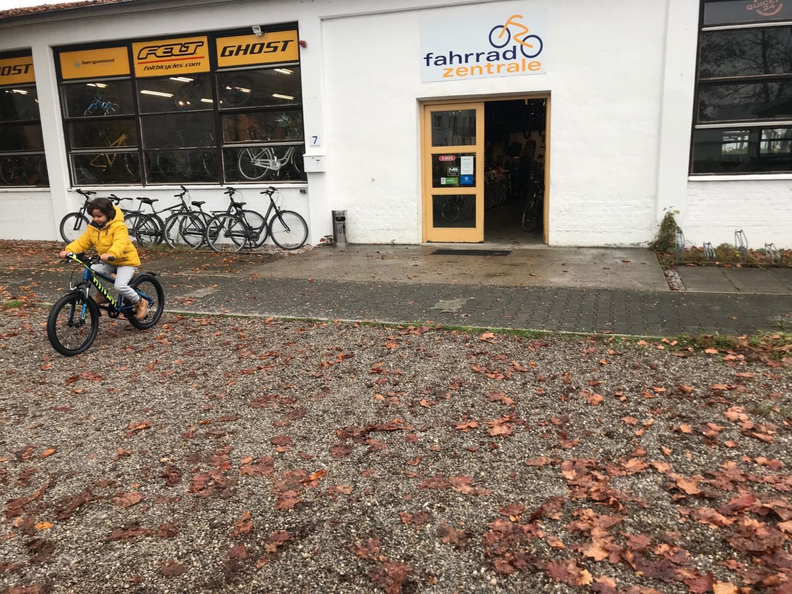 Fahrradzentrale in der Memminger Straße