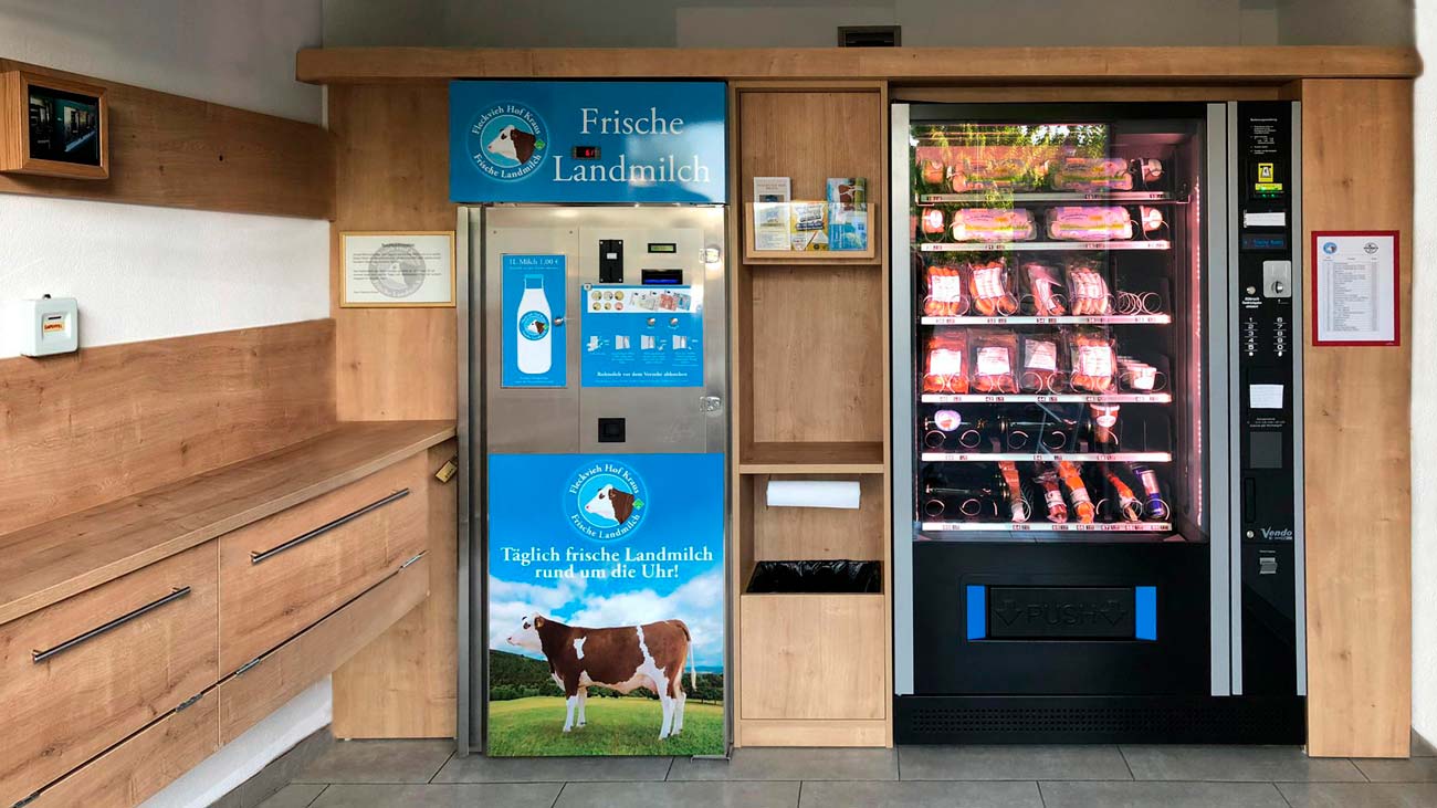 Lebensmittel aus dem Automaten