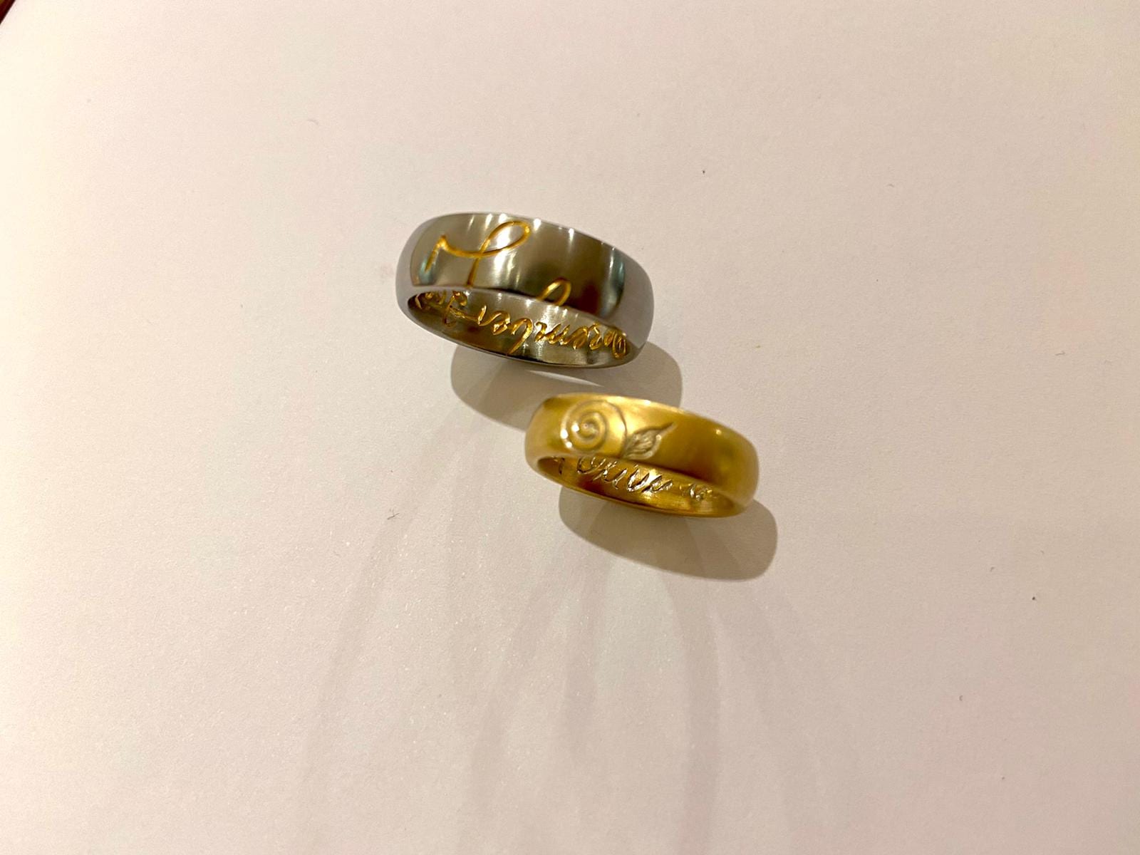 Eheringe mit individueller Symbolik