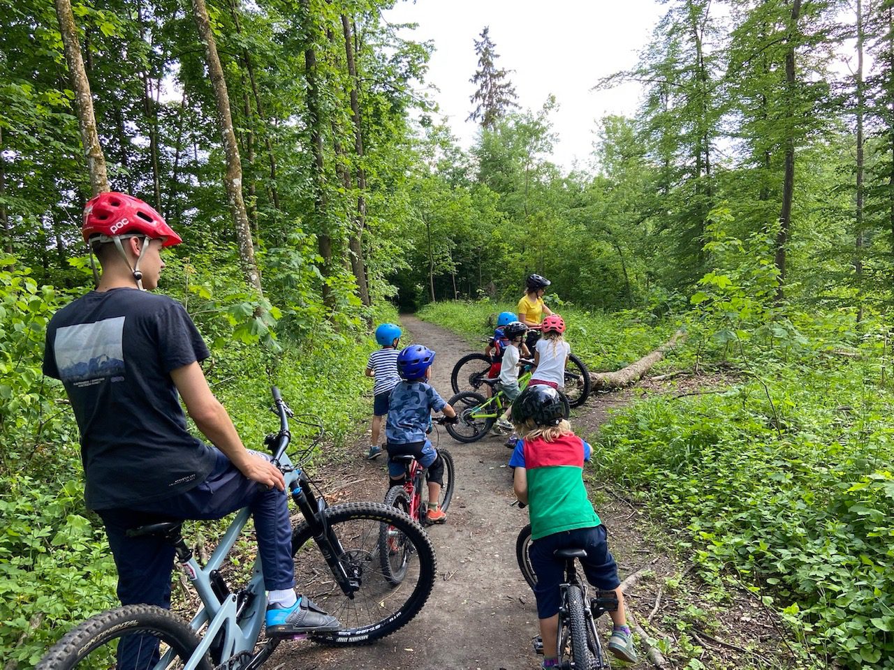 Lechrider Mountainbike Kurse für Kinder
