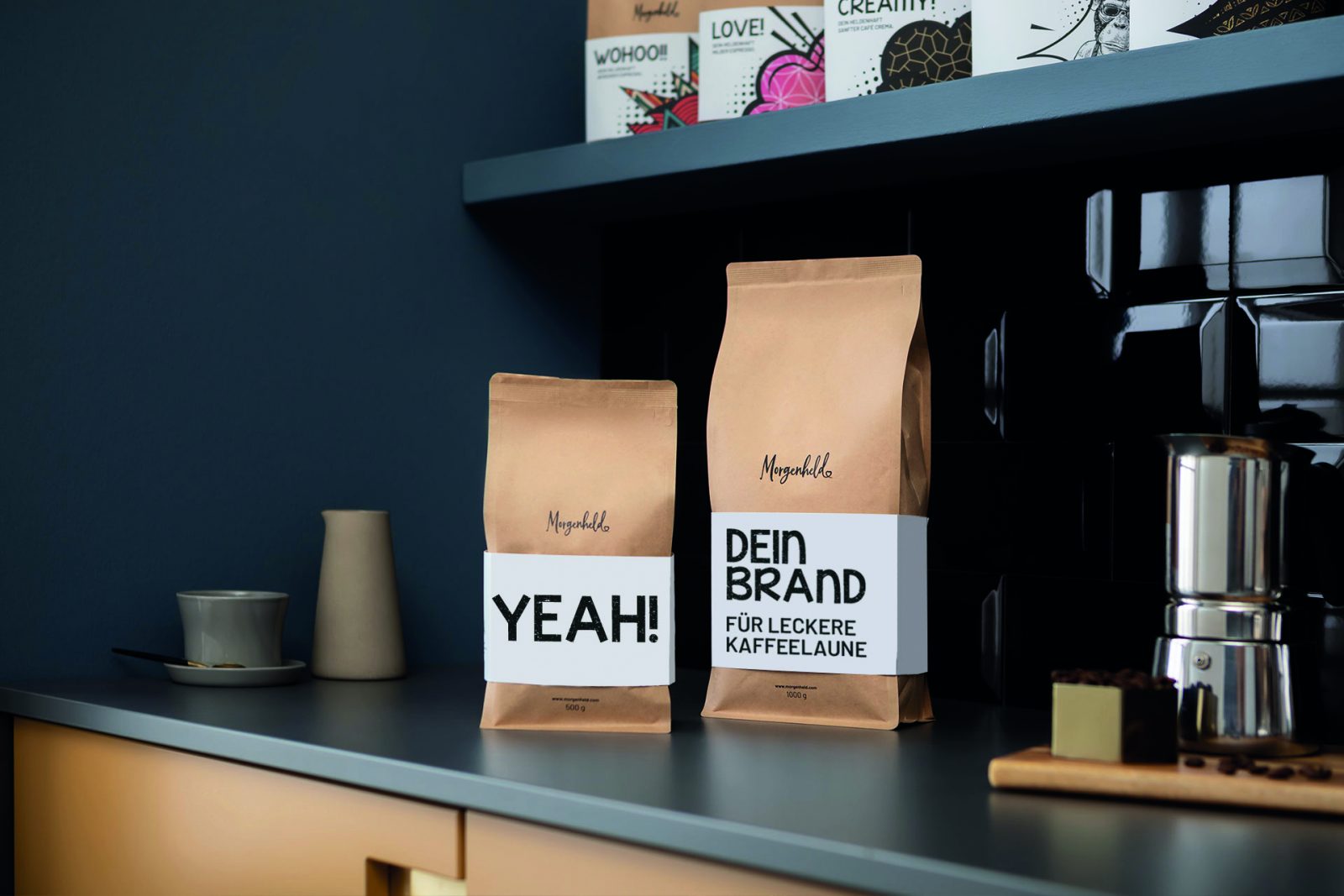 Morgenheld Kaffee als Geschenk