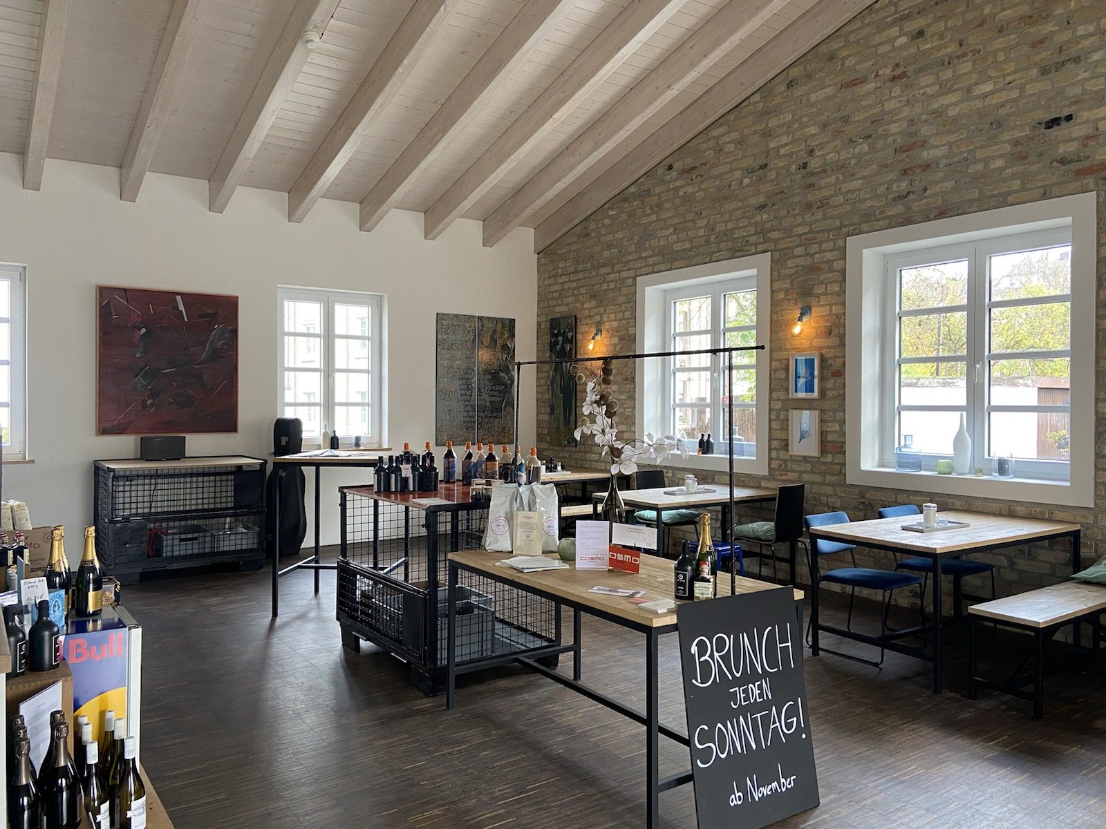 Restaurierte Loftfenster