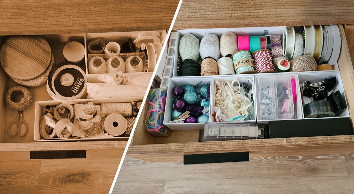 Kommode - vorher und nachher