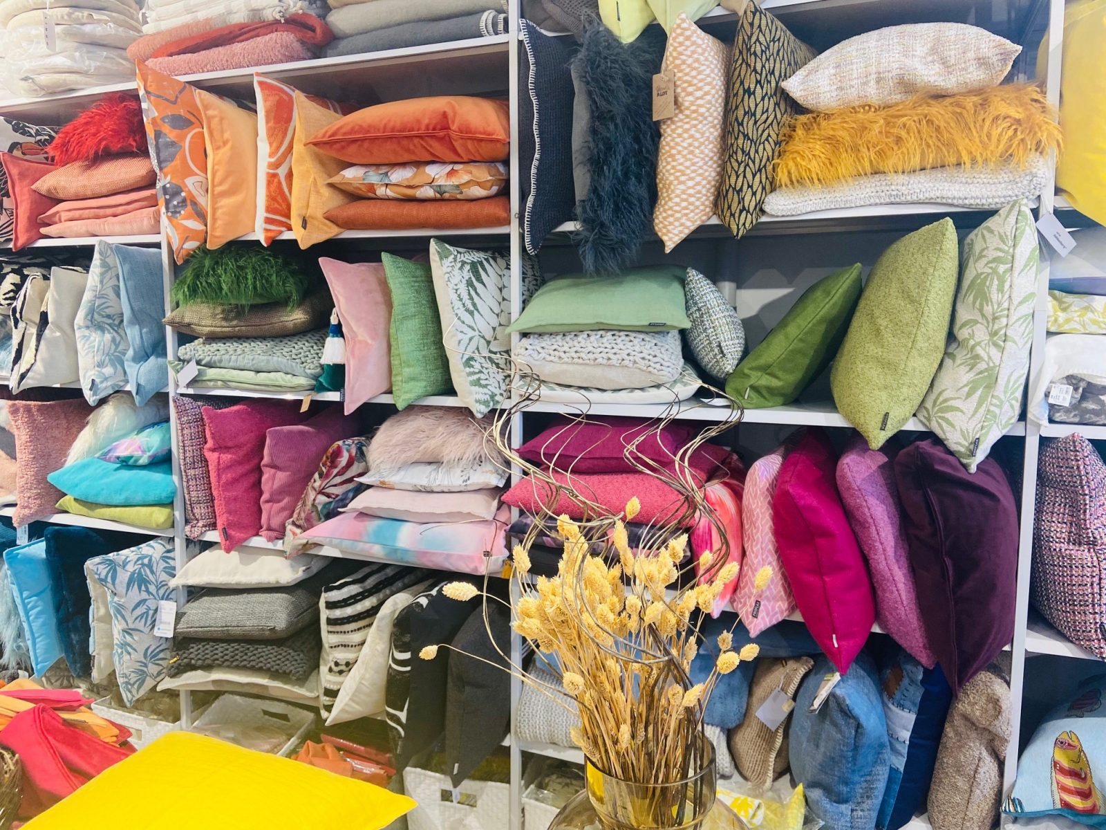 Textilien in großer Auswahl