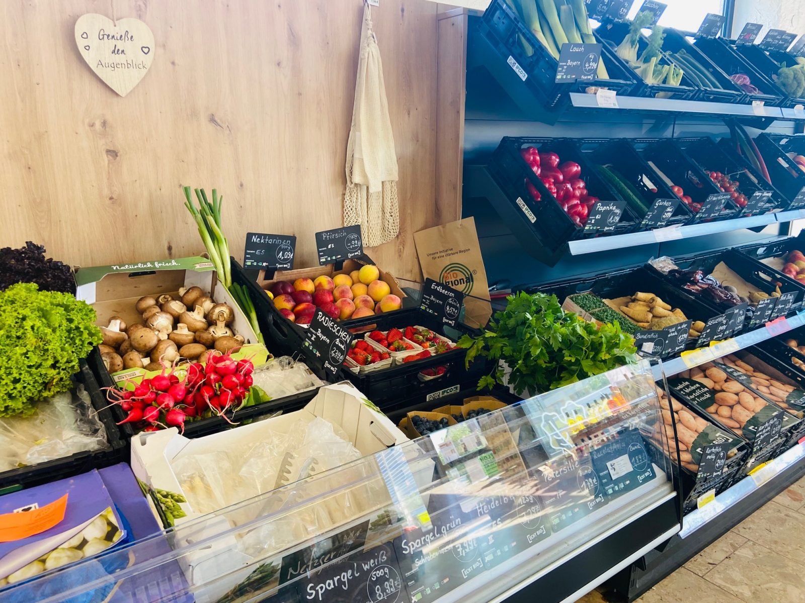 Obst und Gemüse aus der Region