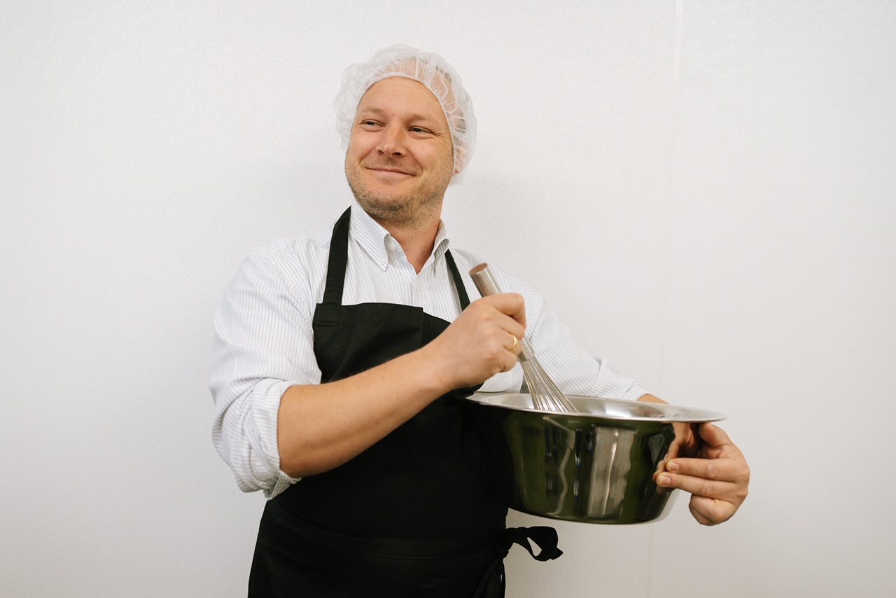 Kai aus der kleinen Molkerei Augsburger Genusskistle