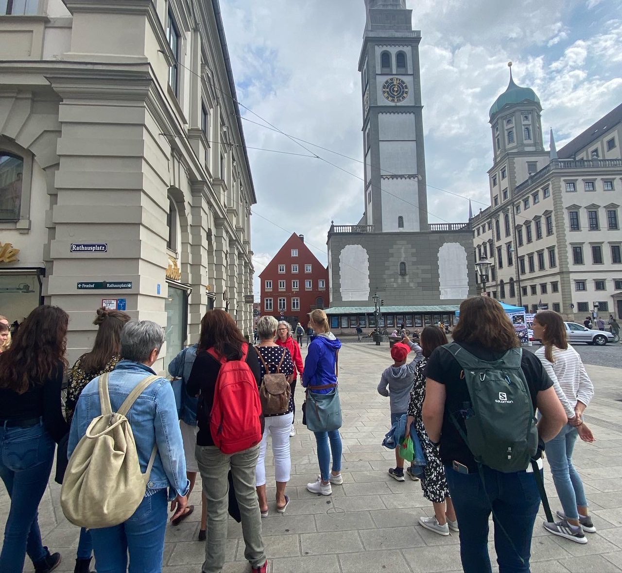 Samstags in de Augsburger Innenstadt