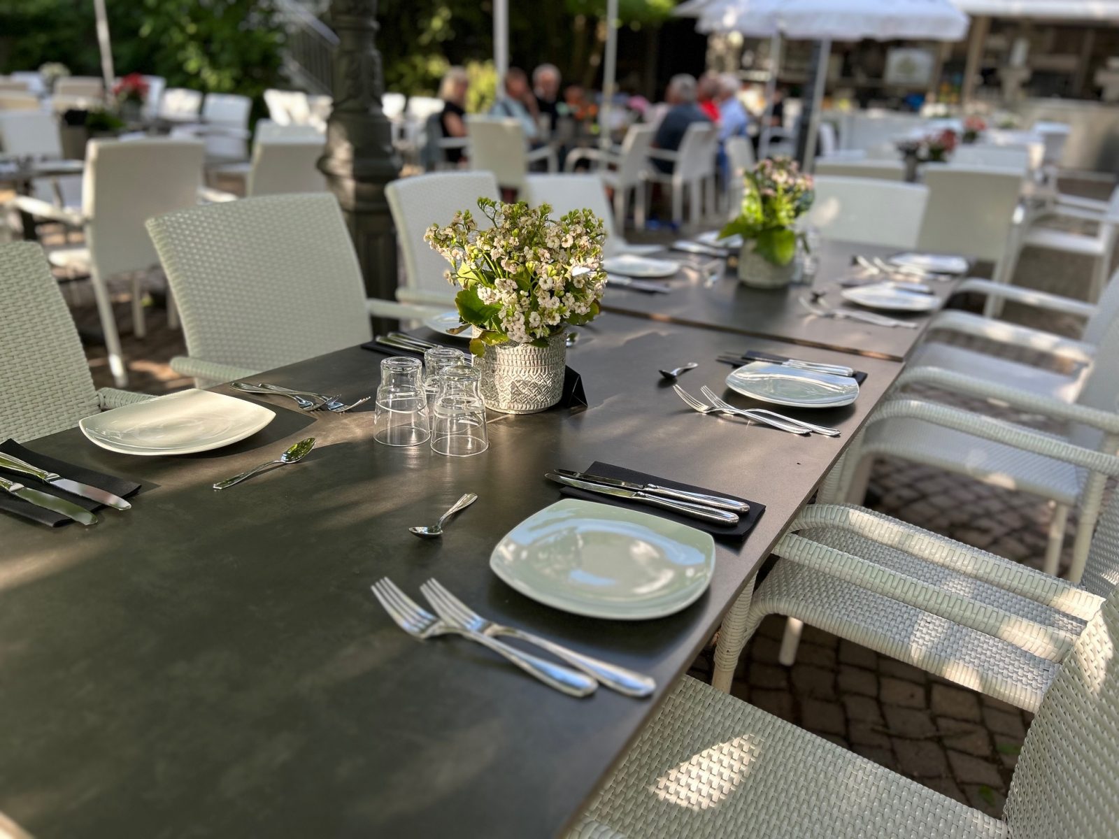 Stilvoll eingedeckt