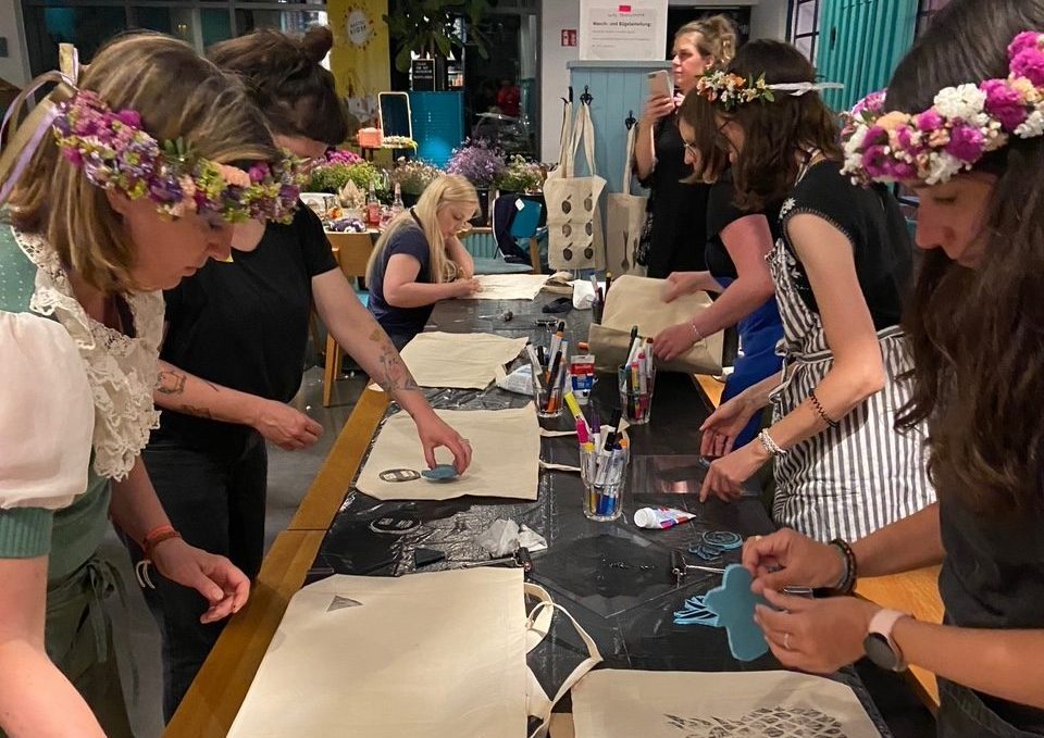 Kreative Workshops und nette Leute kennenlernen