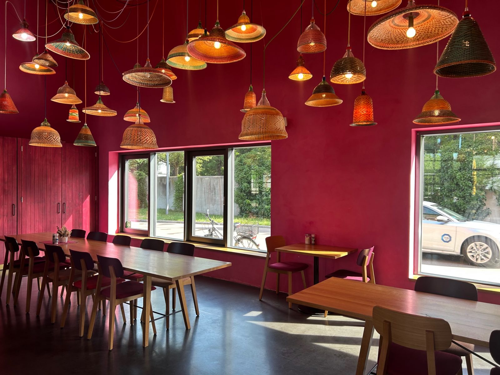 Fröhliches Ambiente