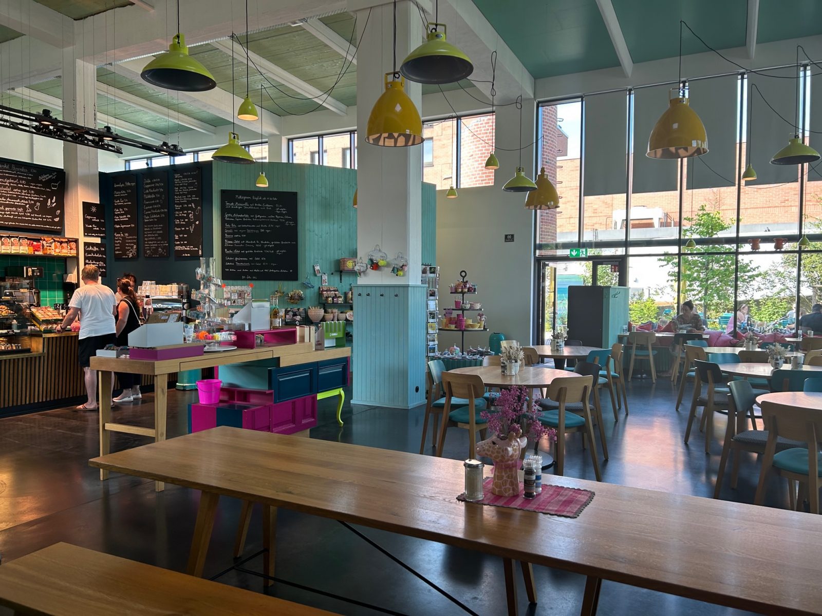 Farbenfrohes Interieur