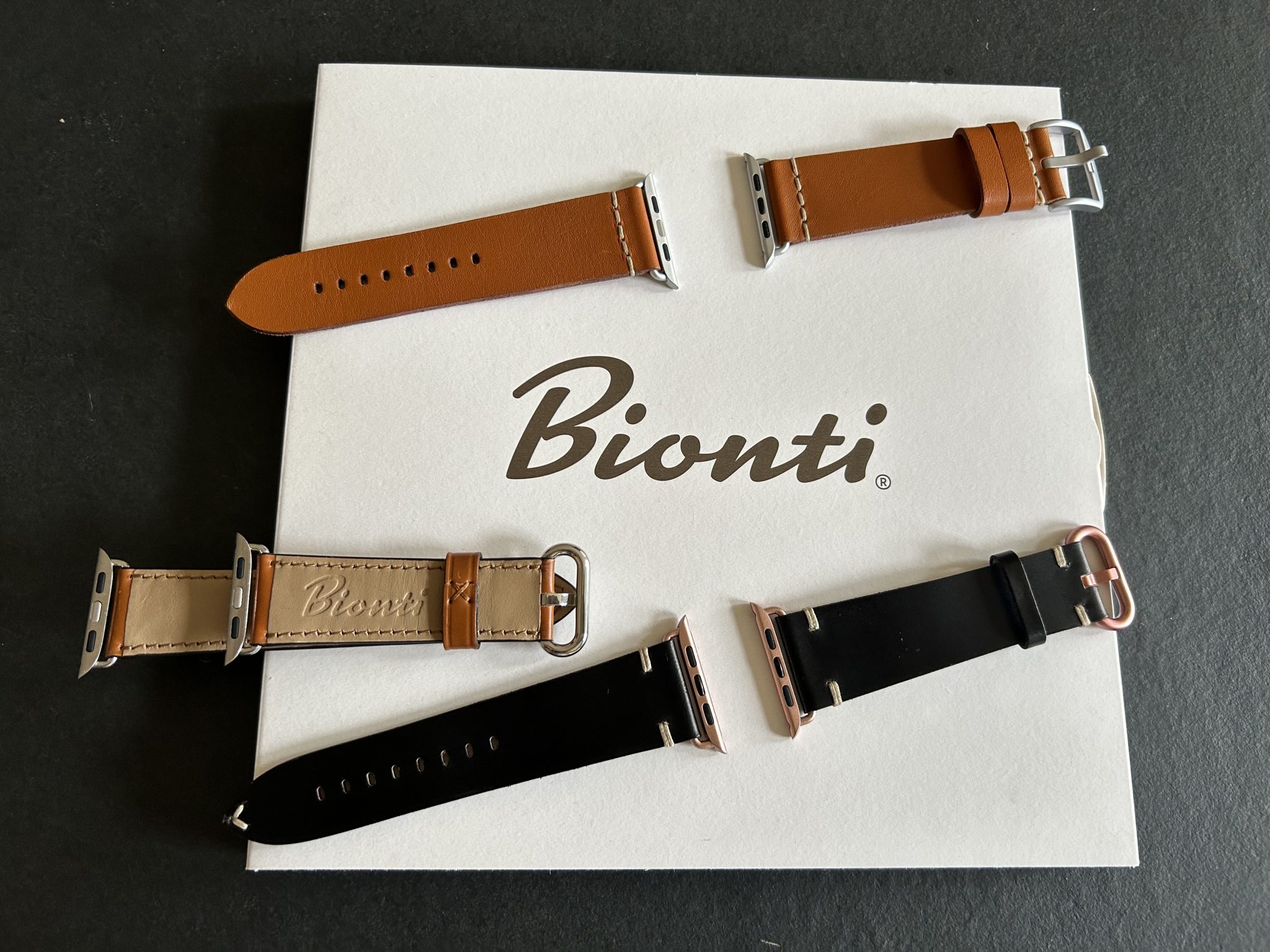 Bionti - Lederarmbänder für Deine Apple Watch