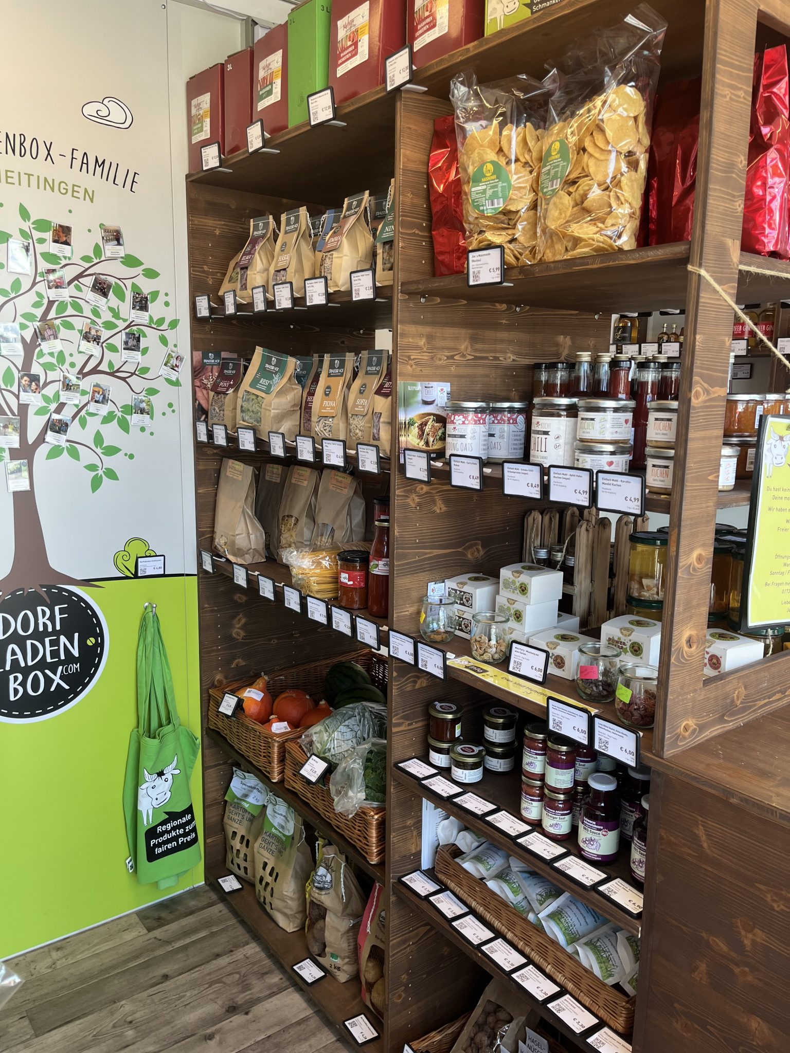 für regionale Einkäufer - bargeldlos