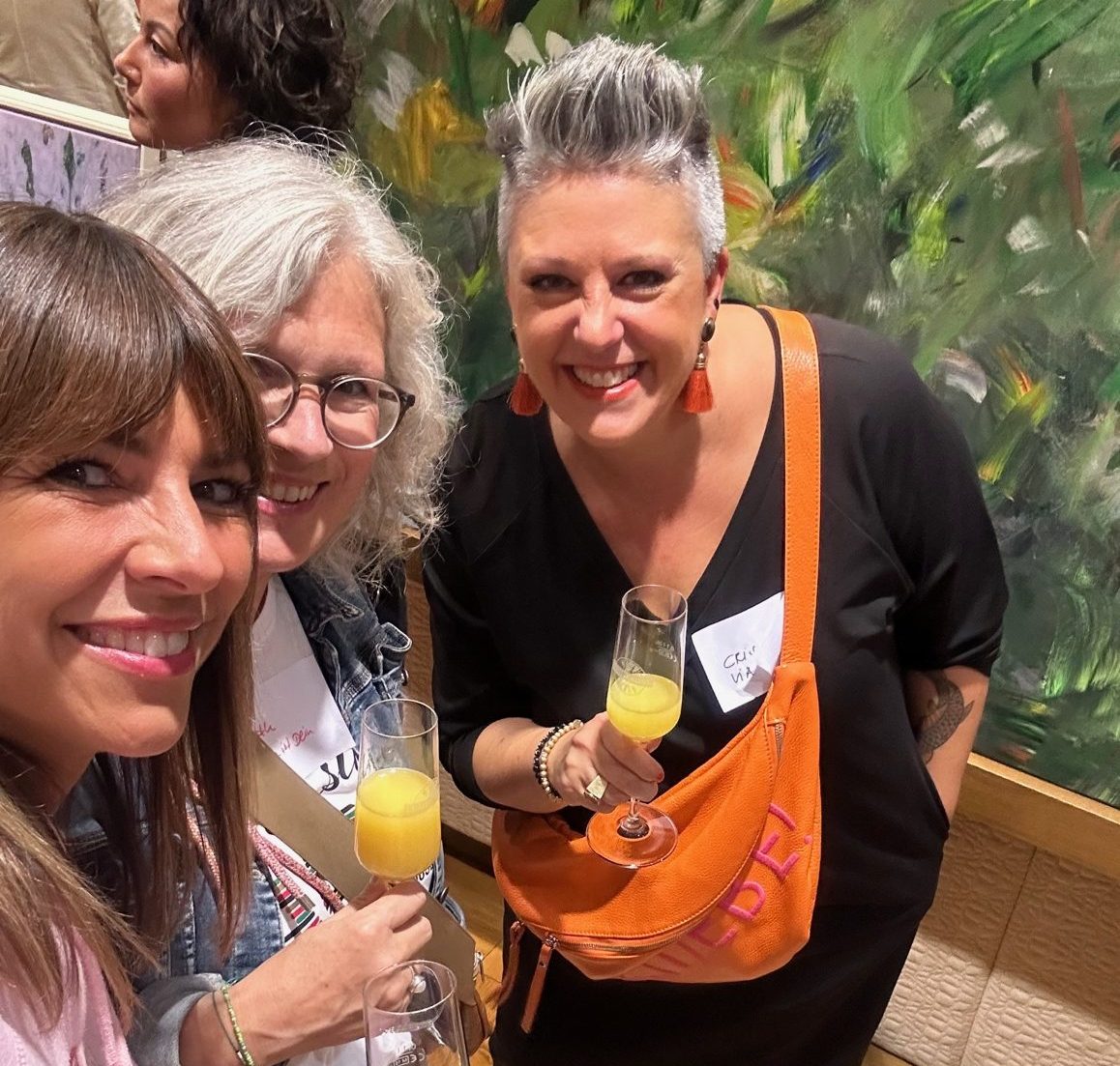 Karin und Ruth (mein ist dein Augsburg) und Christina von Via Vai