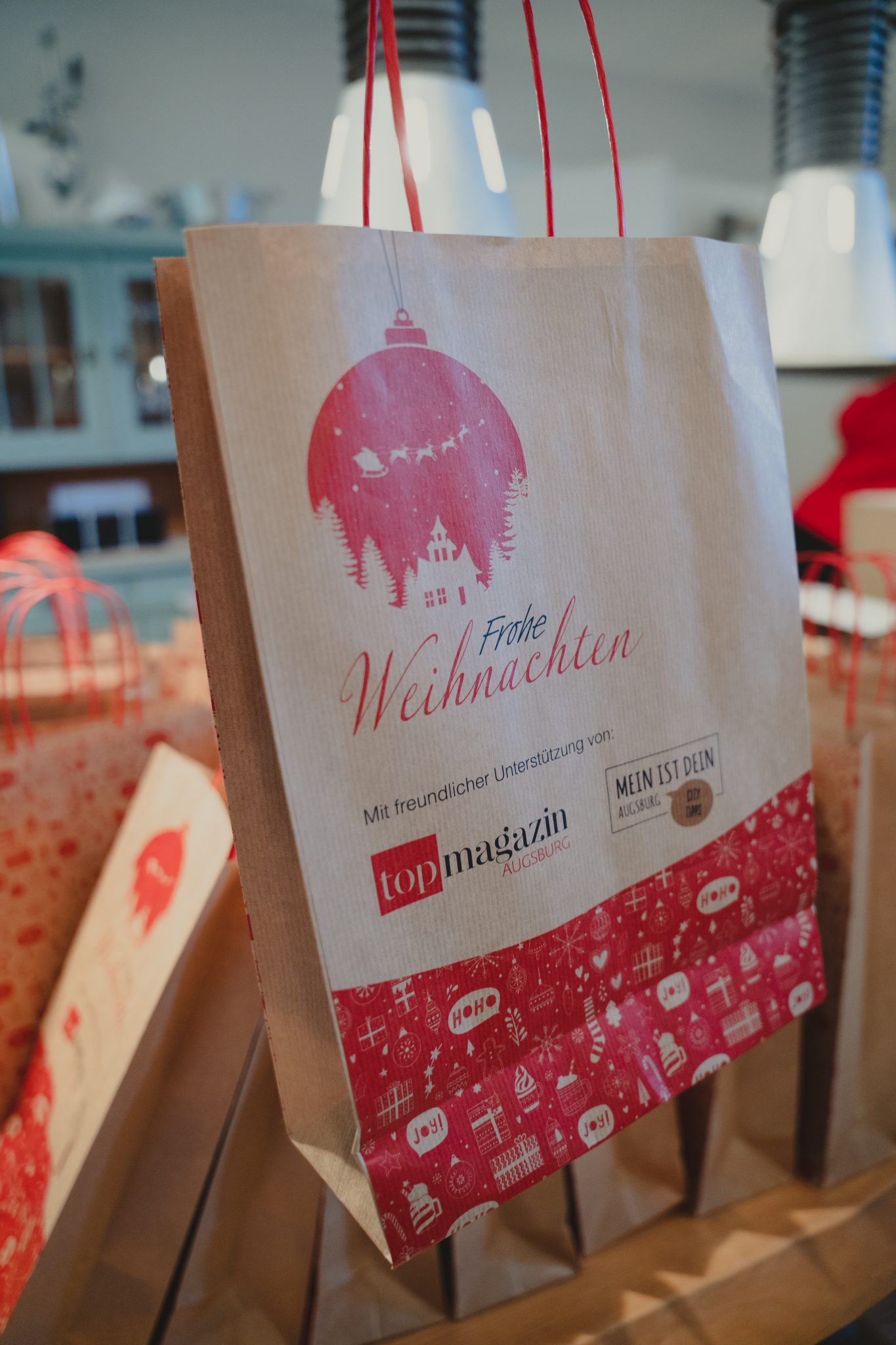 Mit viel Freude gepackt