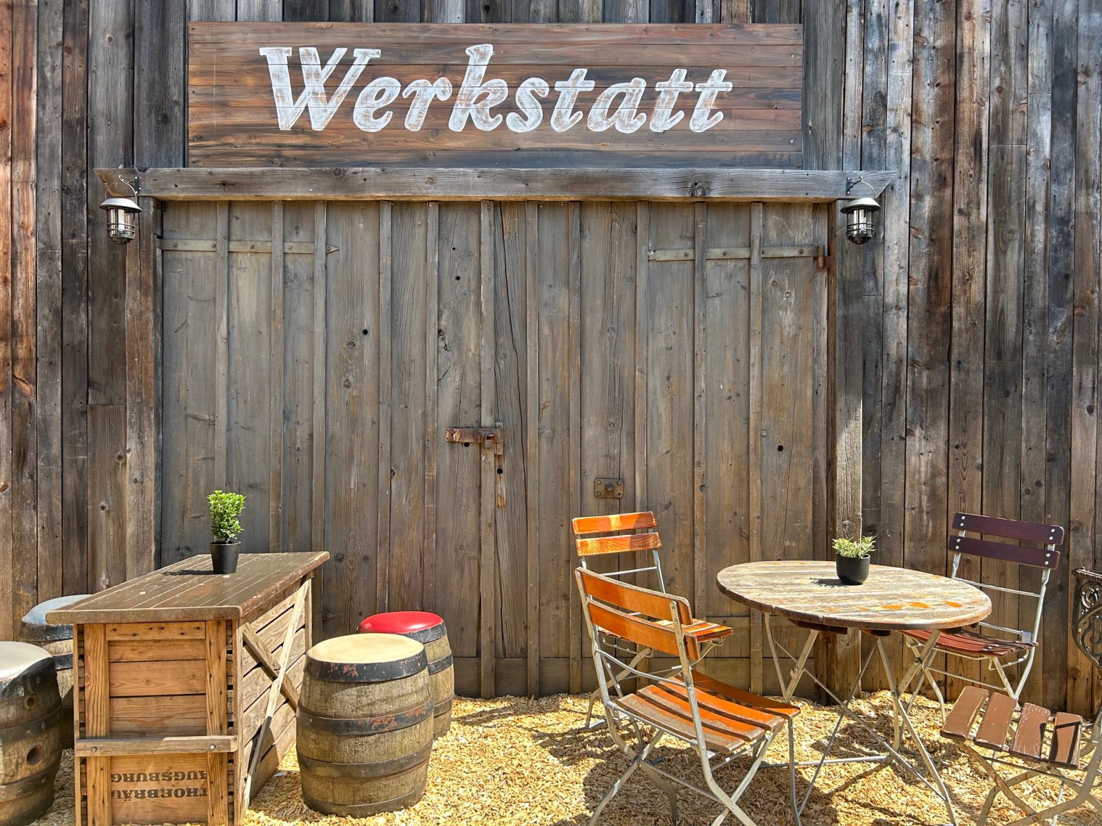 Thorbräukeller Biergarten in der Heilig-Kreuz-Straße